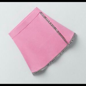 Zara Jeweled Appliqué Skirt